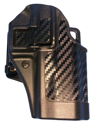 S&W M&P, Sigma 9/40 Blackhawk Carbon Fiber Black Holster - Right Hand (C1223) - Image 1 of 4
