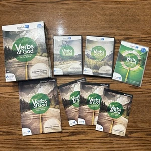 Adult Bible Study Verbs Of God Materials DVDs  Workbooks Leaders Guide Complete - Picture 1 of 11