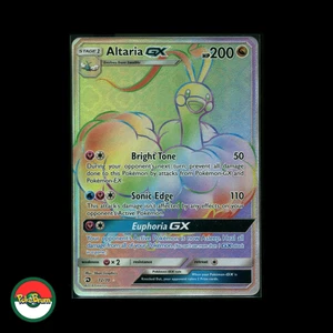 Altaria GX (Secret) 72/70 Pokémon Sun & Moon Dragon Majesty Secret Rare | NM - Picture 1 of 2