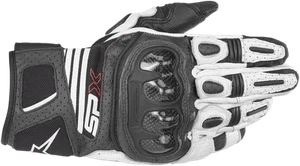 Guantes de carbono Alpinestars SP-X V2 MOTO XL negro blanco - Imagen 1 de 1