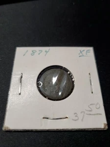 1874 Indian Head Cent Bronze Composite Penny EF - Bild 1 von 4