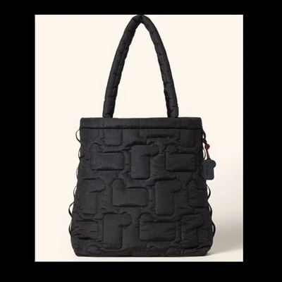 Bolso de Mano Woolrich X Target Acolchado Oveja, Negro Foto 1 de 4