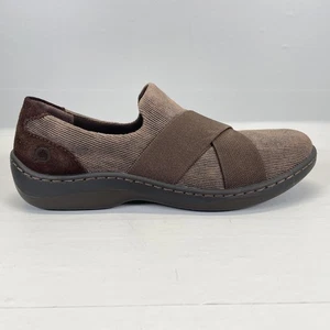 Born Banshee Damenschuhe Größe 9 M braun elastische Riemen Slipper bequeme Halbschuhe - Bild 1 von 11