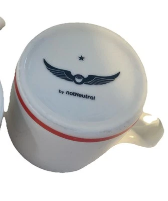 Juego de 2 tazas de café Intelligentsia Black Cat Project no neutras Red Star Foto 1 de 4