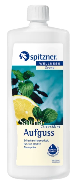 Spitzner Saunaaufguss Citrus Mint 1 Liter 7952044