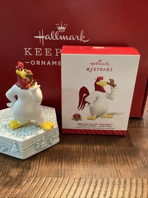 Hallmark 2014 Foghorn Leghorn Ornament "Who You Callin Chicken?" - Image 1 of 4