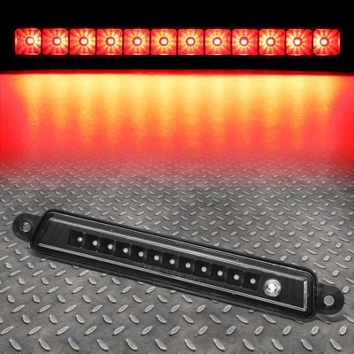 FOR 05-15 NISSAN ARMADA INFINITI QX56 LED THIRD 3RD TAIL BRAKE LIGHT LAMP BLACK - Image 1 of 4