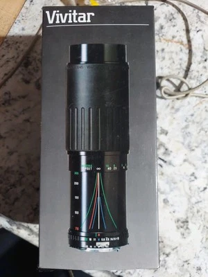 VIVITAR 75-300MM F4.5-5.6 CAMERA LENS MACRO 1:4X | - Image 1 of 2
