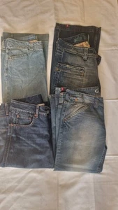 Jeans Damen  Paket verschiedene Marke  4 Stück Große 30/32 - 40 - Bild 1 von 12