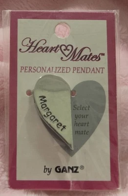 Margaret Heartmates Ganz Medio Corazón Magnético Dije Retro Años 2000 Personalizado  Foto 1 de 2