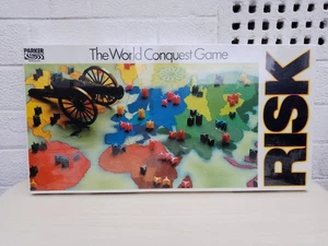RISK BOARD GAME - PARKER - 1985 - NEW & SEALED - Picture 1 of 2