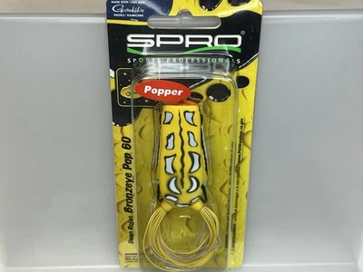 SPRO BRONZEYE POP 60 1/2 OZ AMARILLO SELVA TROPICAL Foto 1 de 3