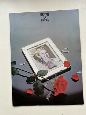 EVITA   THE MUSICAL  Large Theatre Programme / Brochure  - Image 1 of 4