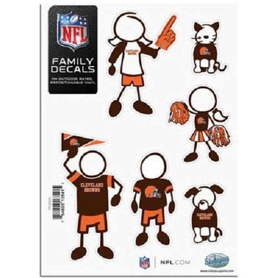Calcomanías familiares de la NFL - Elige tu equipo Foto 1 de 1