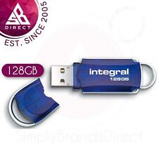 Integral USB Courier 2.0 Flash Drive│Memory Stick│Easy Use│Data Transfer│128GB