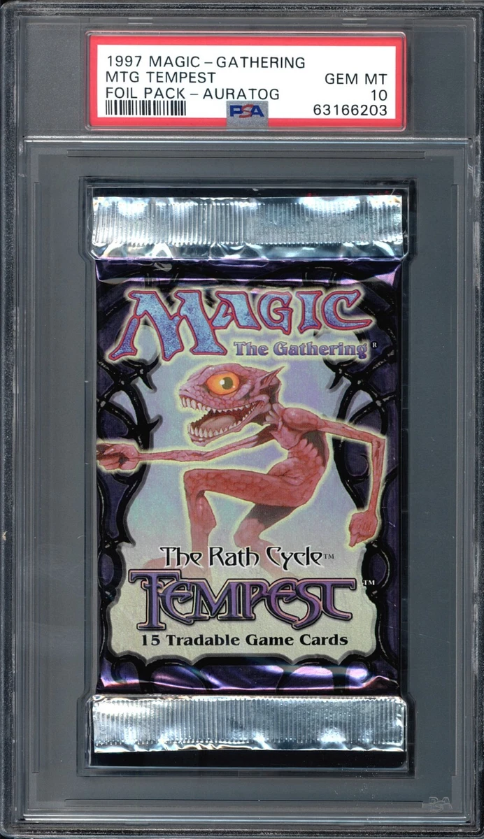 Magic: The Gathering Tempest Sealed Collectible Card Game Packs
