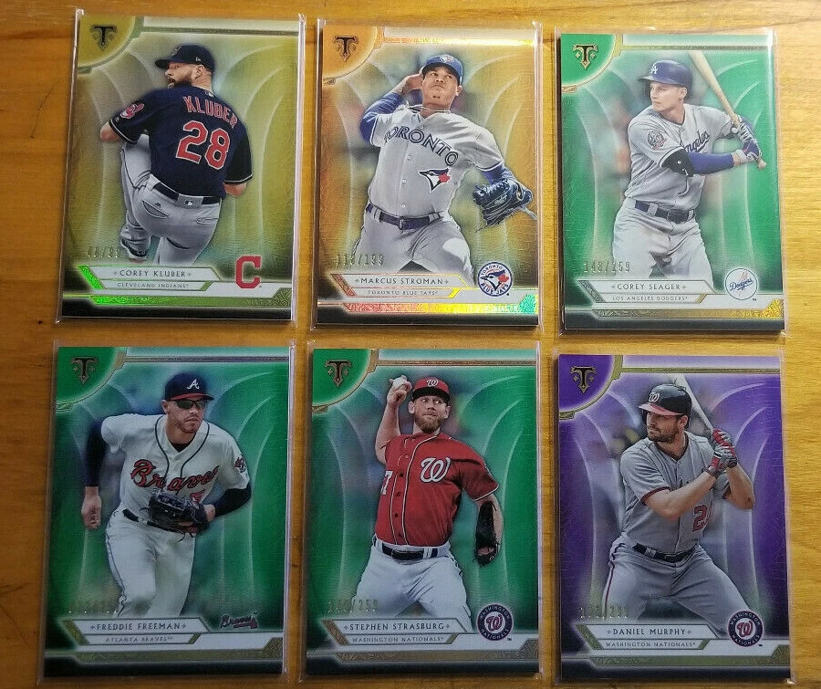 2018 Triple Threads w/Amber/199 Amethyst Emerald Gold/99 Onyx/50 you pick choice - Image 1 of 1