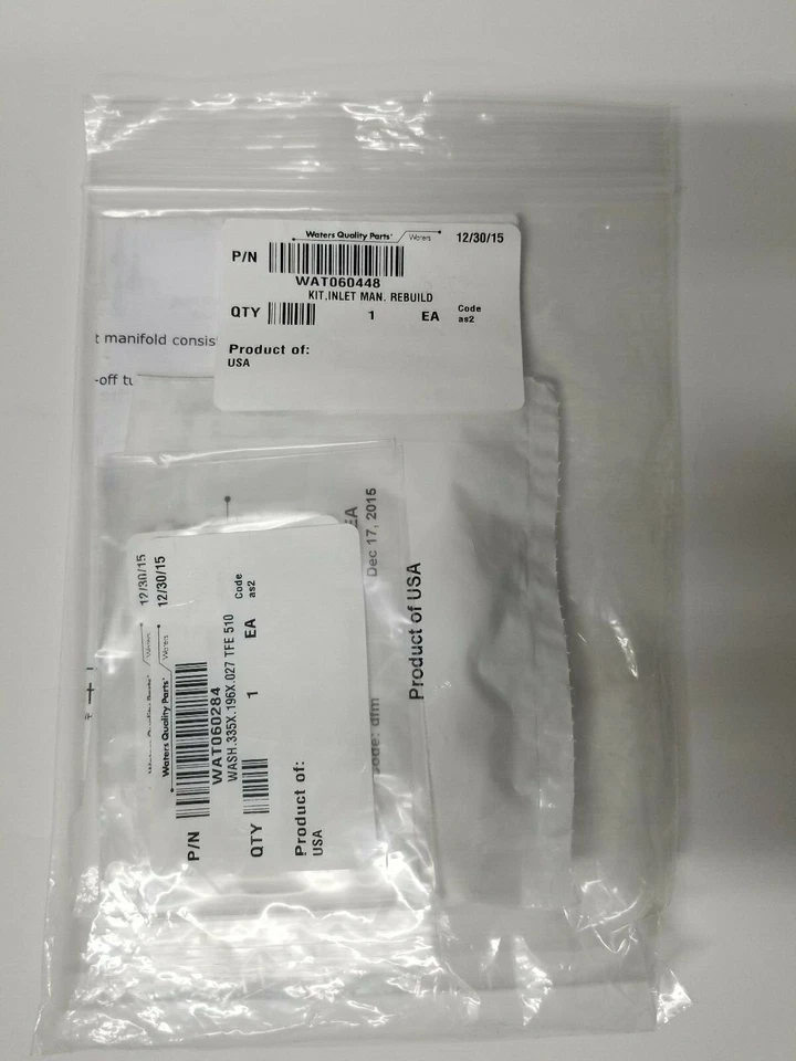 Waters Millipore Inlet Manifold Rebuild Kit WAT060448