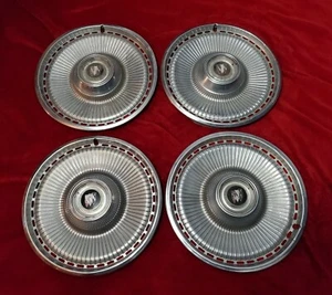 1971 Buick 15" Hubcaps 1972 Wheel Covers 1973 LeSabre Invicta Wildcat - Picture 1 of 1