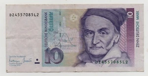 GERMANY 10 MARK 1993 PICK 38C LOOK SCANS - Picture 1 of 2