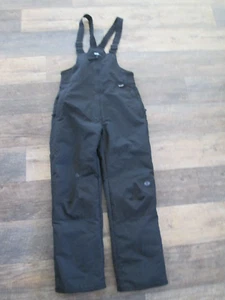 Youth Boy's QUICKSILVER black utility snow pants sz. L - Picture 1 of 5