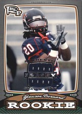 2008 Rookie Progression Rookies Game Worn Jerseys Bronze #PRYB Yvenson Bernard 
