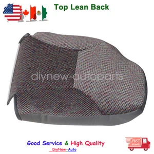 Driver Top Back Fabric Cloth Seat Cover Gray For 98-02 Dodge Ram 1500 2500 3500 - Picture 1 of 7