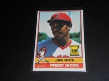 1976 Topps #340 JIM RICE All-Star Rookie card! RED SOX! HOF!