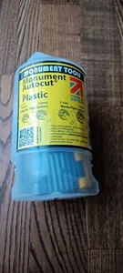 NEW Monument Autocut Plastic Pipe Slice Cutter Set 15mm 22mm 1 1/4in 1 1/2in - Picture 1 of 3