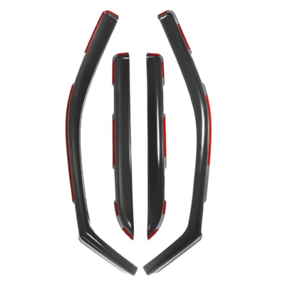 Parasol de ventana de canal para Dodge de EE. UU. 09-18 Ram 1500 2500 doble cabina Foto 1 de 4