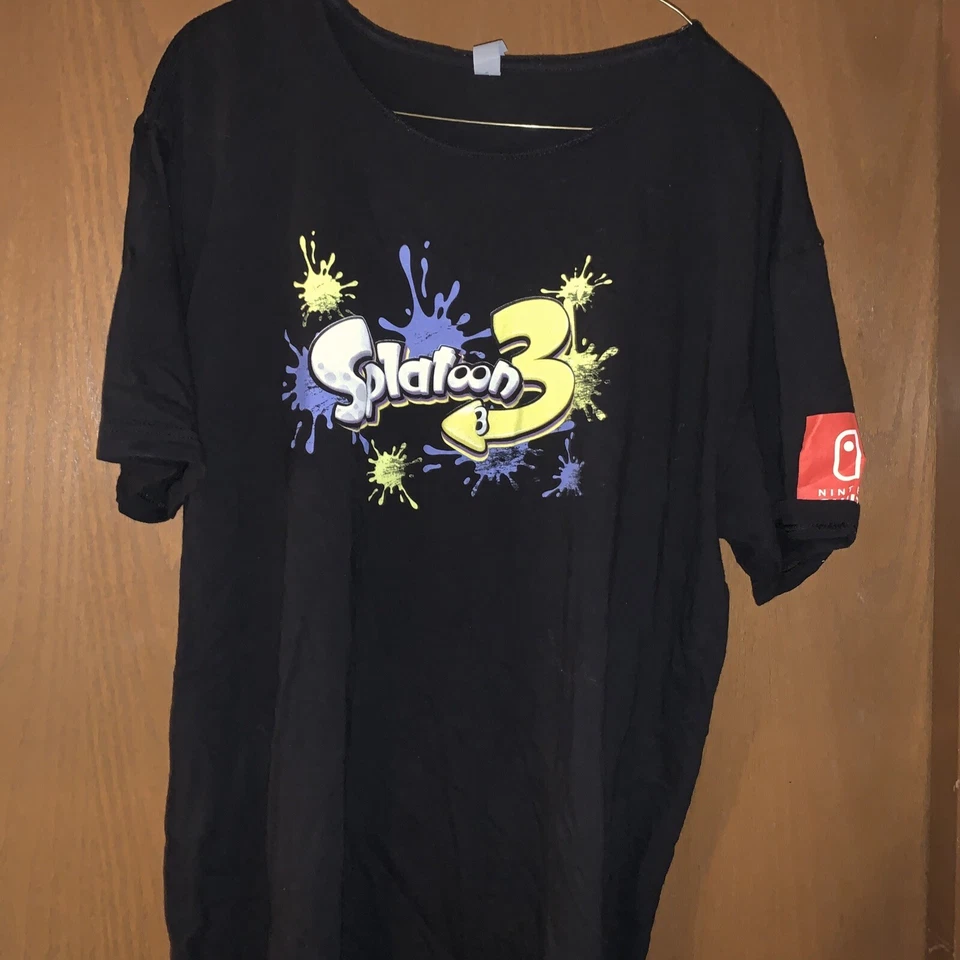 Camiseta Rara Splatoon 3 Nintendo Switch Doble Cara Adulto Extra Grande Foto 1 de 4