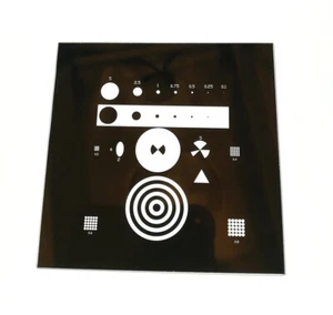 Calibration Gauge Standard Block Glass Plate For Profile Projector - Picture 1 of 3