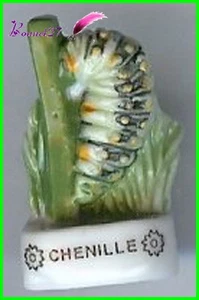 Feve Les Insectes Edition Atlas " La Chenille " Caterpillar #C39 - Imagen 1 de 1