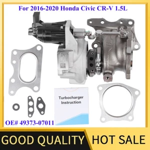 NEW Turbo Turbocharger Set For Honda Civic CR-V CRV 1.5L 2016-2021 189005AAA01 - Picture 1 of 12