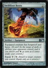 MtG x1 Swiftfoot Boots Magic 2012 (M12) - Magic the Gathering Card