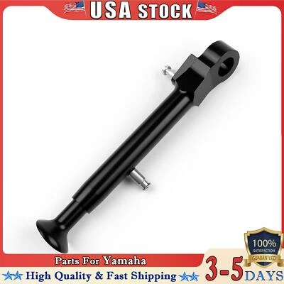 Adjustable Aluminum R1 Black S 1999-10 Yamaha R6S CNC For 1998-2008 Kickstand F7 - Image 1 of 4
