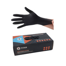 Black Nitrile Gloves, Extra Strong, 5g, Powder & Latex Free. Large Only!