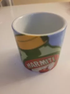 Pop Art Marmite Jar Ceramic Egg Cup 5cm - Blue - Picture 1 of 6