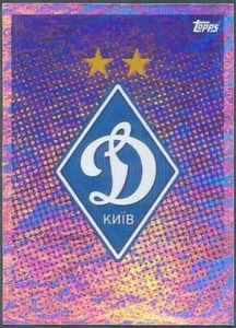 TOPPS UEFA CHAMPIONS LEAGUE-2020-21- #POF017-FC DINAMO KYIV EQUIPO INSIGNIA-LÁMINA - Imagen 1 de 1