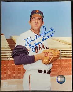 Mike McCormick Autograph San Francisco Giants MLB Official 8x10 Photograph - Picture 1 of 6