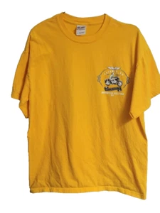 Herren T-Shirt Med Laconia New Hampshire 33. jährlich 2011 Motorrad Rallye USA - Bild 1 von 5