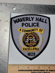 MK2 B3 Police patch Georgia Waverly Hall - Picture 1 of 2