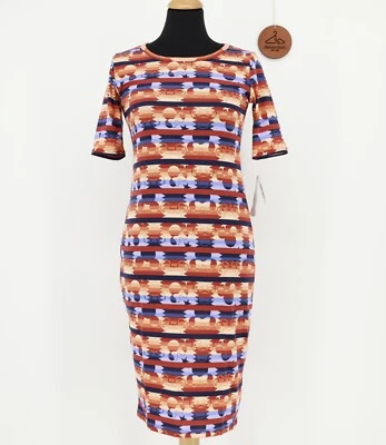 Vestido para mujer Lularoe Disney Julia talla XS multicolor hasta la rodilla elástico nuevo con etiquetas Foto 1 de 4