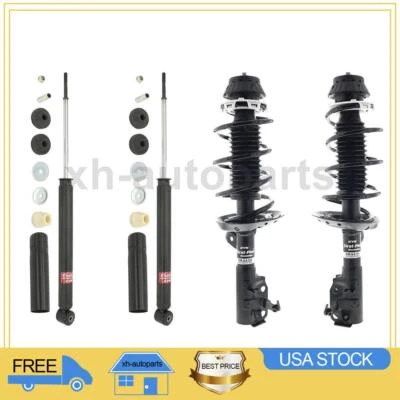 Amortiguadores delanteros traseros puntales muelle helicoidal XH para Honda Fit 2009-2011 2012 2013 Foto 1 de 4
