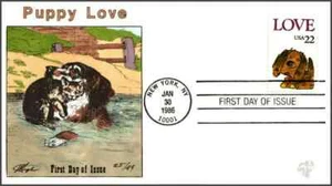 #2202 LOVE - Pugh FDC - Picture 1 of 1