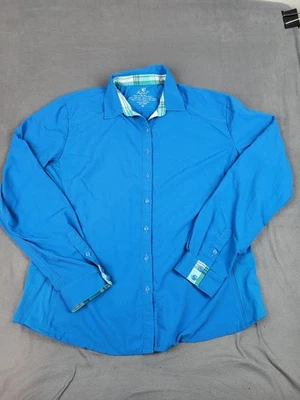 Camisa Kuhl Performance Mujer XL Azul Ligera Senderismo Viajar Aire Libre Foto 1 de 4