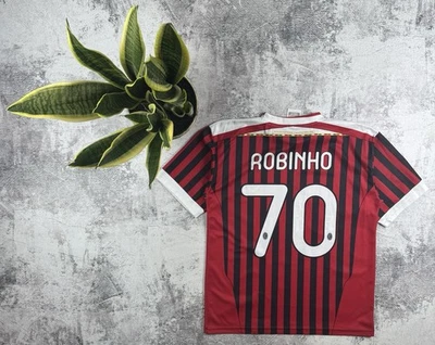 Camiseta de fútbol retro Milan vintage Robinho 2011 2012 camiseta de fútbol Foto 1 de 4