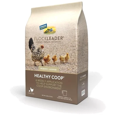 Aditivo probiótico para arena Healthy Coop para pollos 6 libras - Control de olores y seguridad Foto 1 de 4