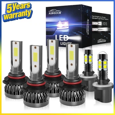 Faros antiniebla LED 6x para Chevrolet Corvette 1997-2004 9005 9006 880 Foto 1 de 4