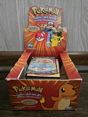 Pokemon Topps Trading Cards 1999 Series 1 Black Logo MINT/NM Pick Your Card - Image 1 of 4